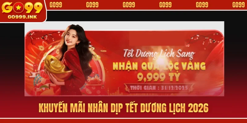 Khuyến mãi 1 Khuyến mãi nhân dịp tết dương lịch 2026