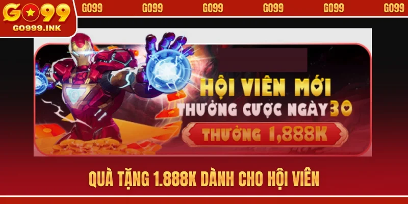 Khuyến mãi 2 Quà tặng 1.888K dành cho hội viên